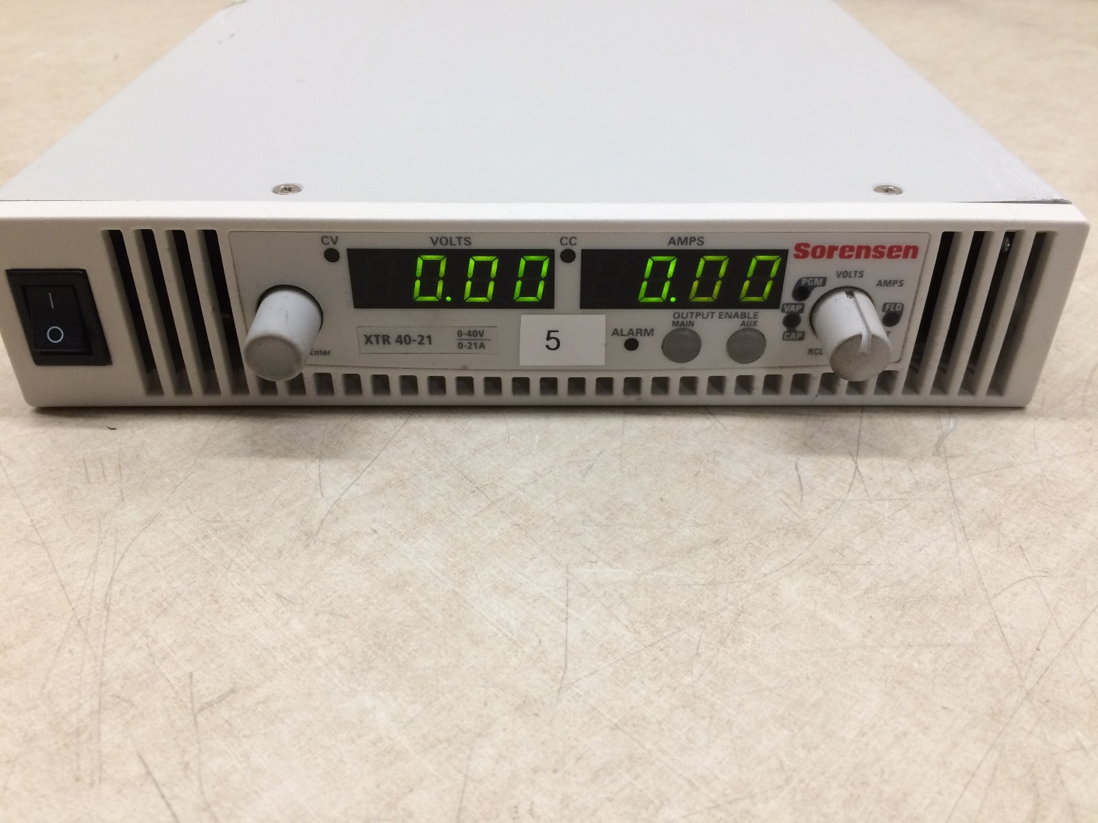 Sorensen XTR 40-21 40v 21A Variable Programmable DC Power Supply 840w