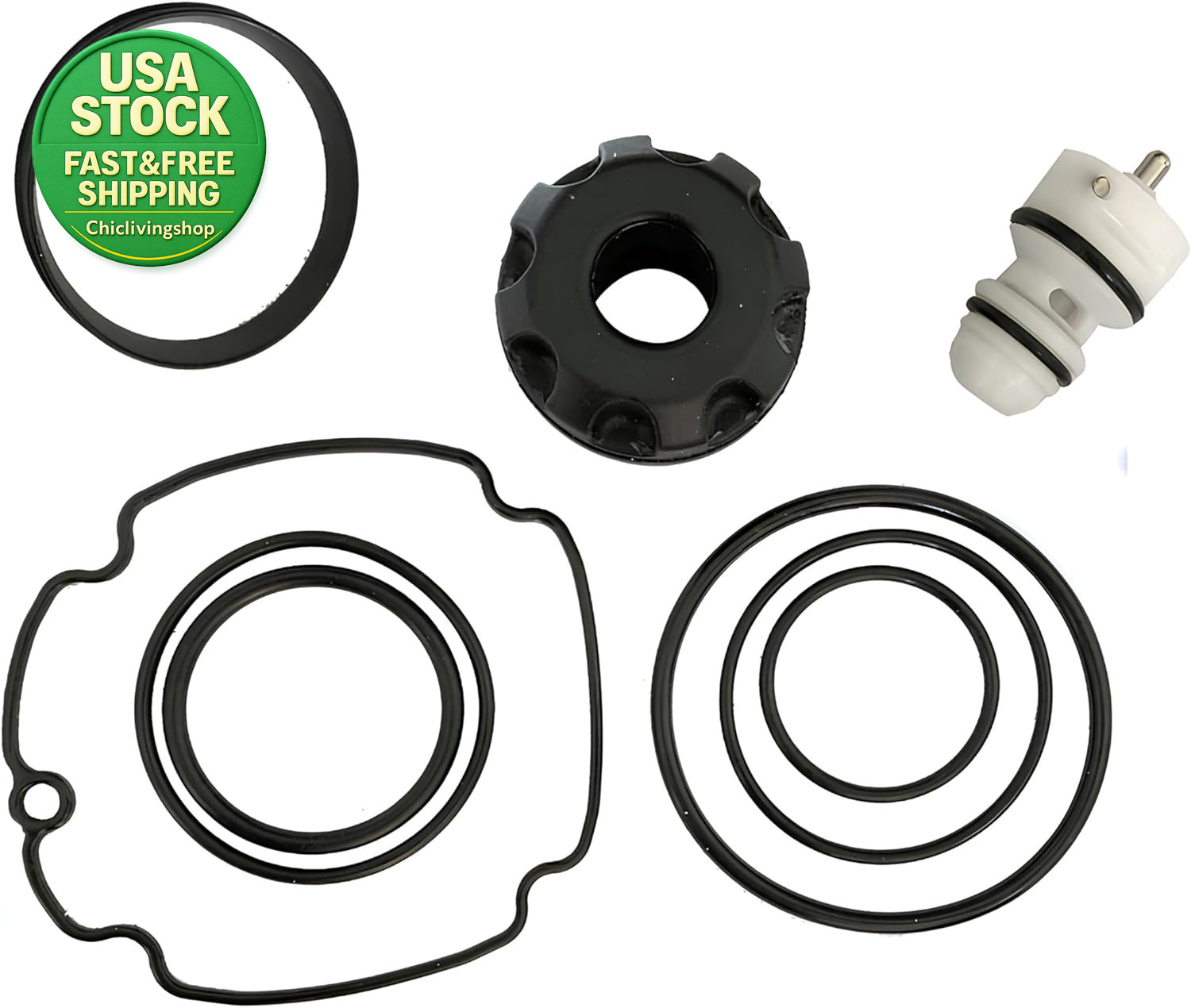 RN46 RN46-RK Rebuilt Kit Roofing Nailer Parts O-Ring Piston Bumper Trigger