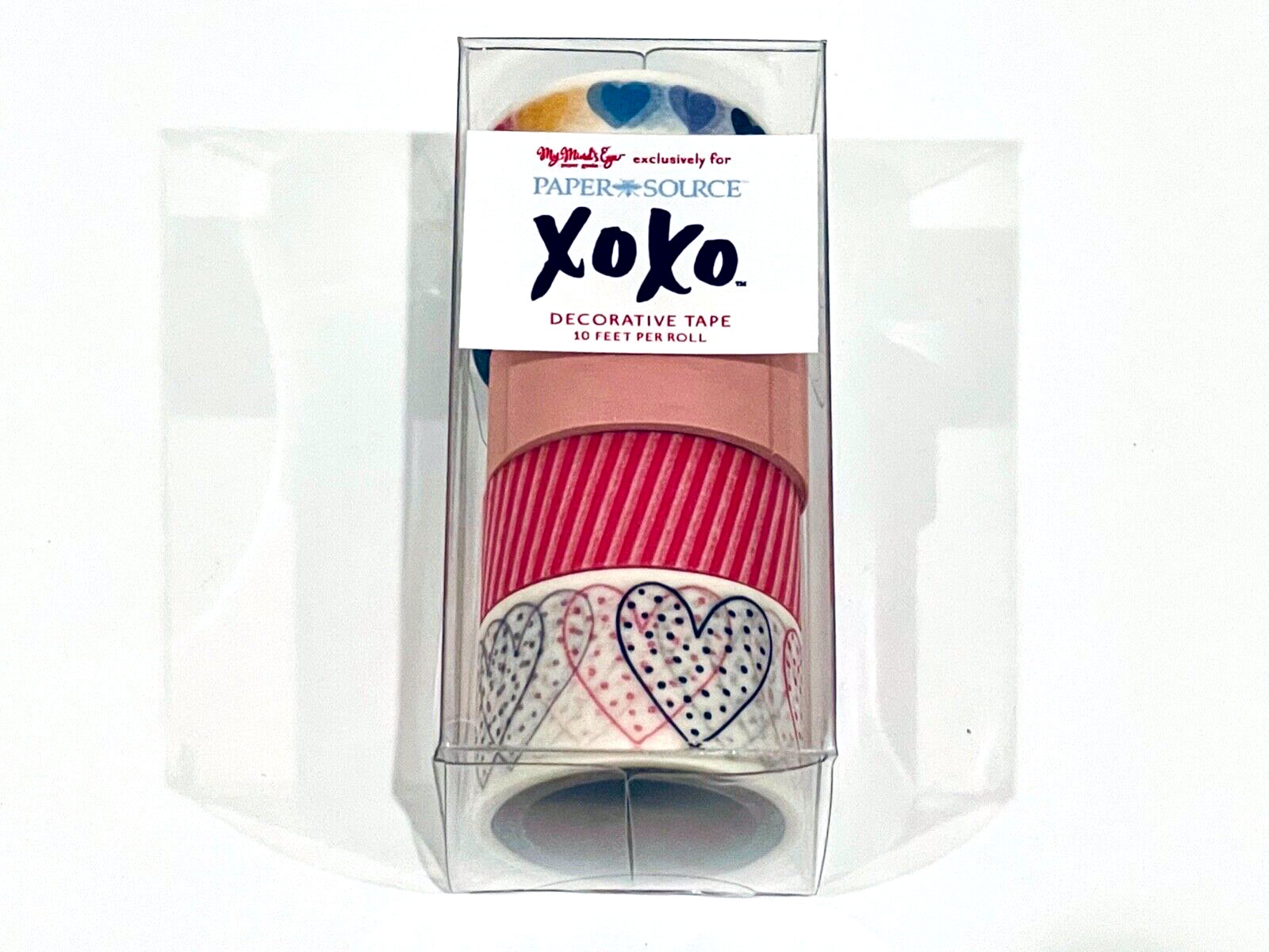 MY MIND'S EYE XOXO WASHI TAPE 5 ROLLS