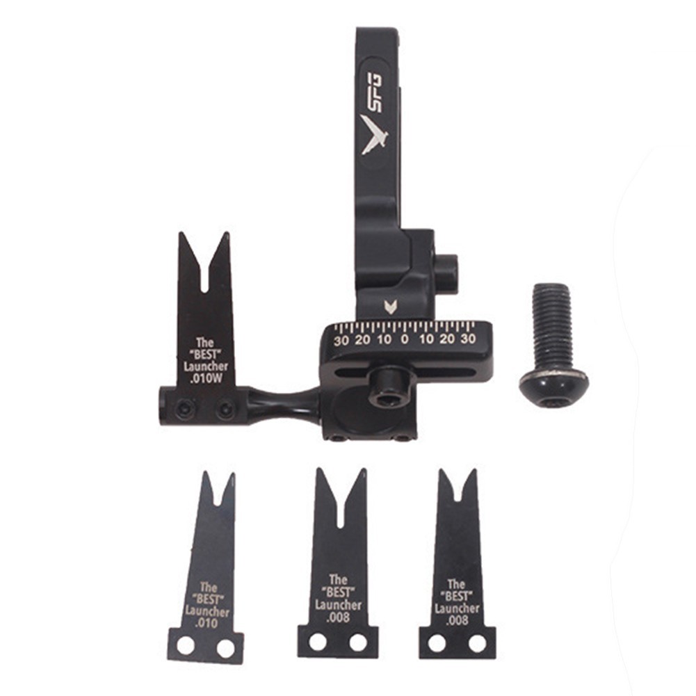 High quality steel plate arrow rest with clear scale for precise adjustments
