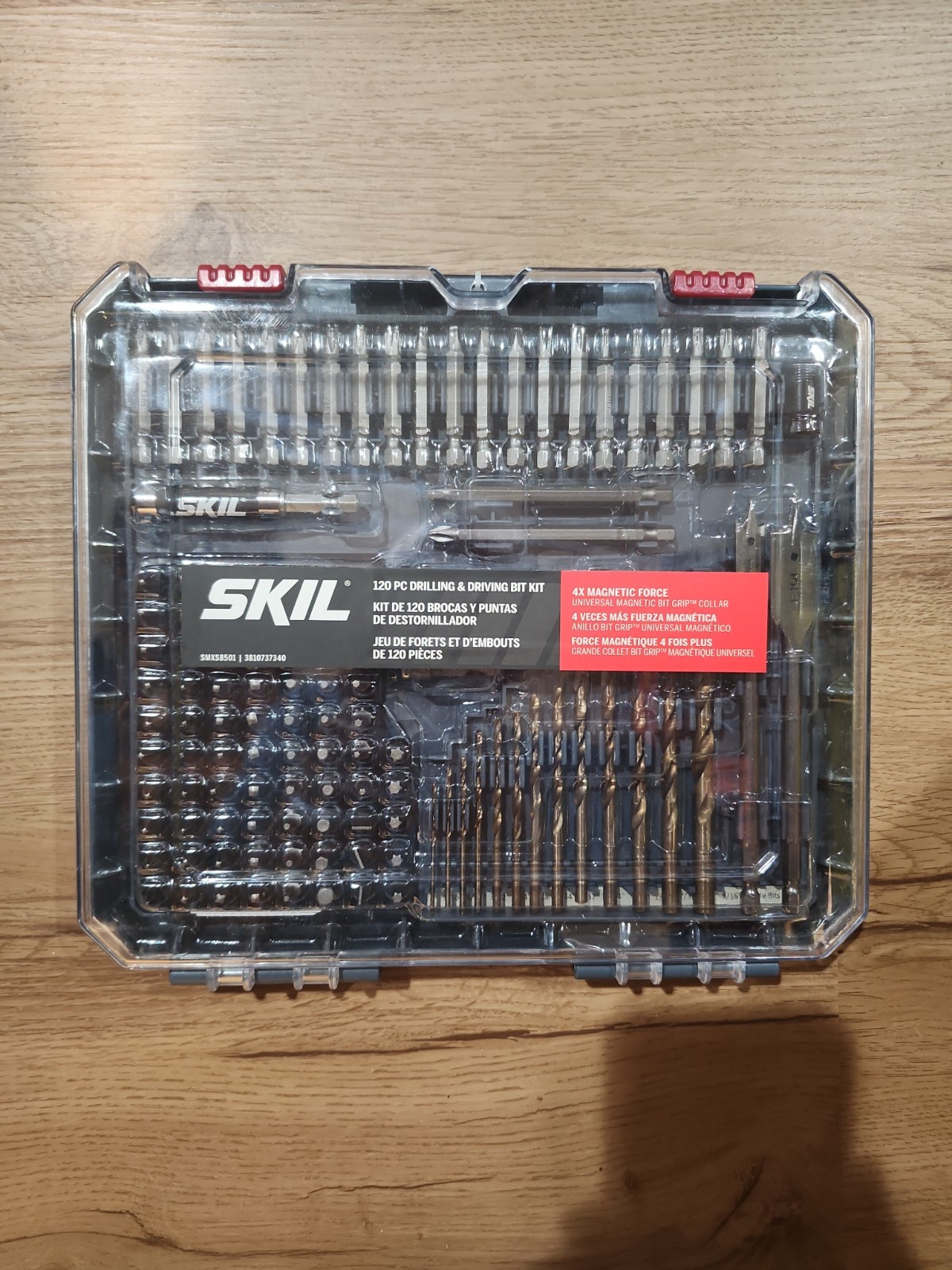 SKIL Innovative Tool 120 PC Drilling & Driving Bit Kit #SMXS8501 NEW FREE US S&H