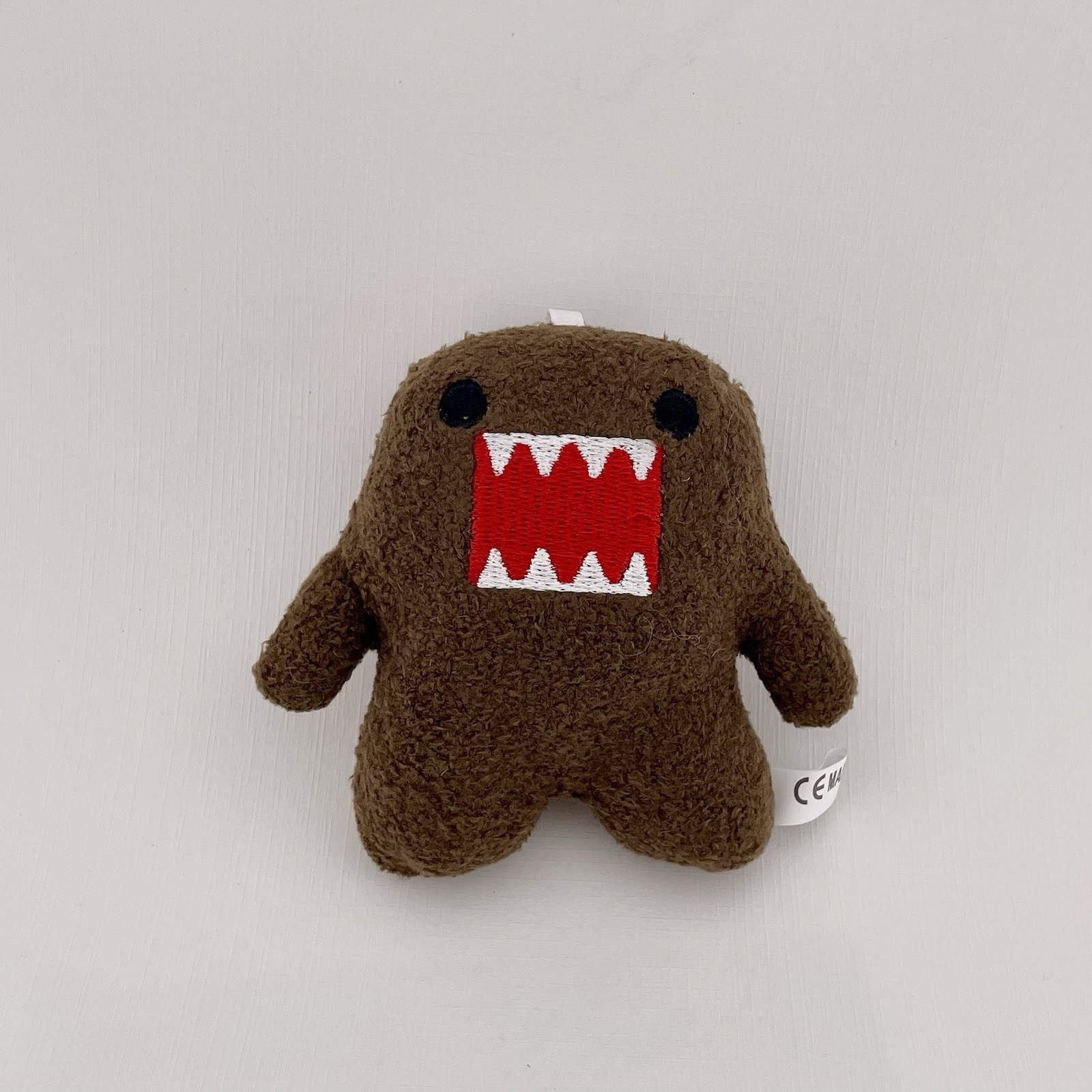 Domo Small Plush Bag Charm Keychain Plushie 4”