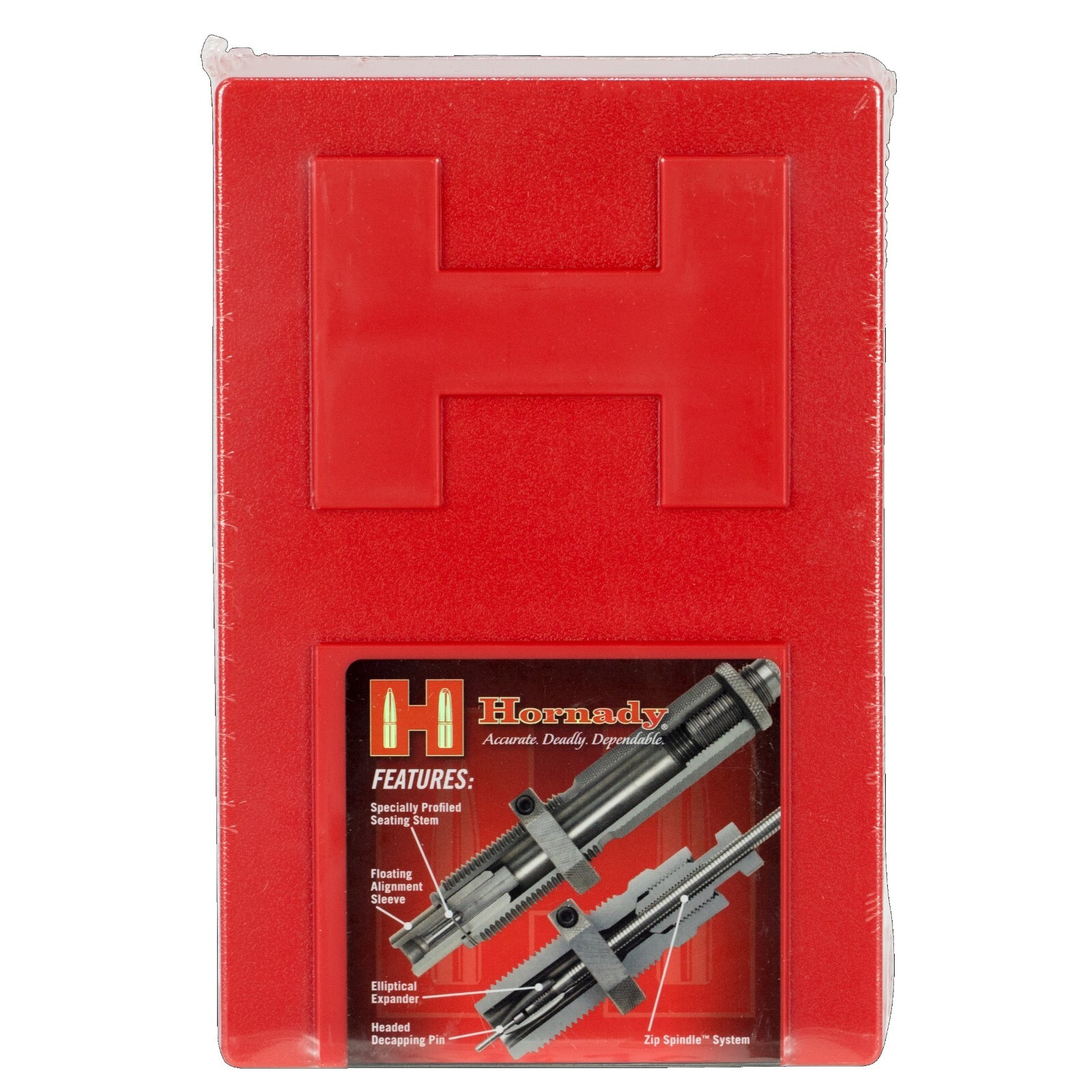 Hornady Custom Grade Series II 3 Die Set, 444 Marlin w/ Seater Expander #546551