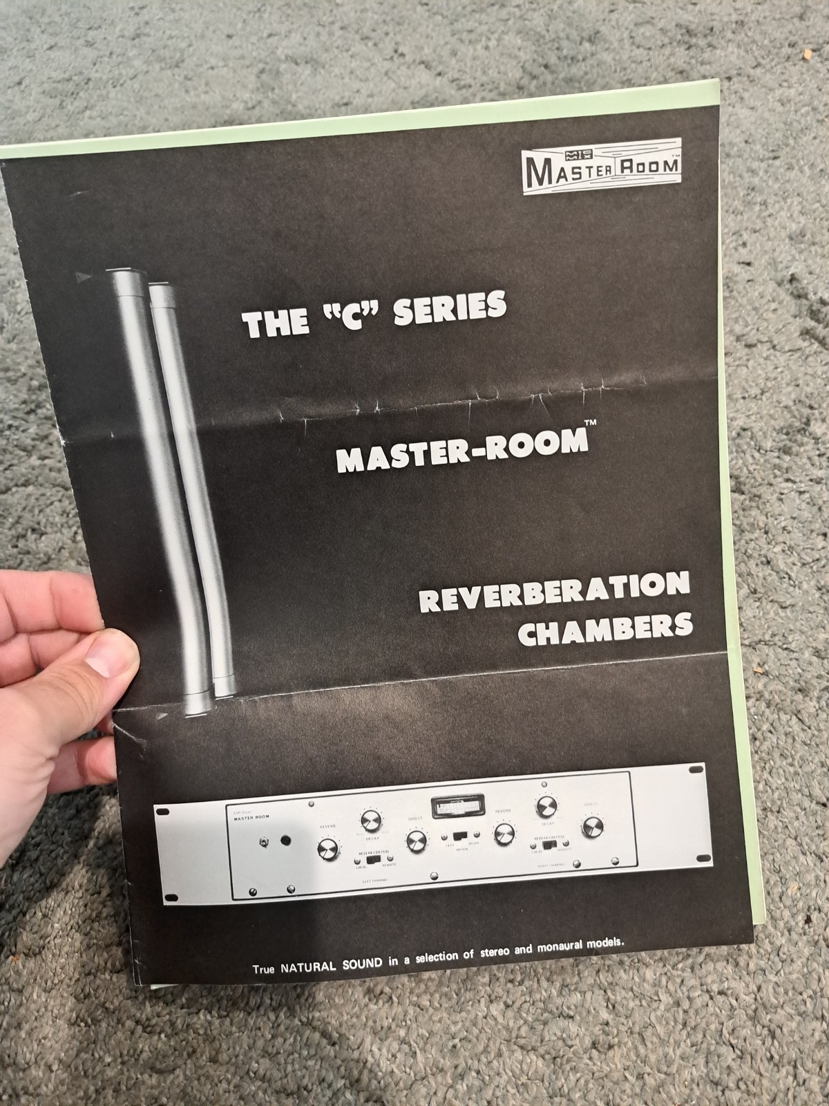 Vintage The Master Room "C" Series Reverberation Chambers Sales Brochure