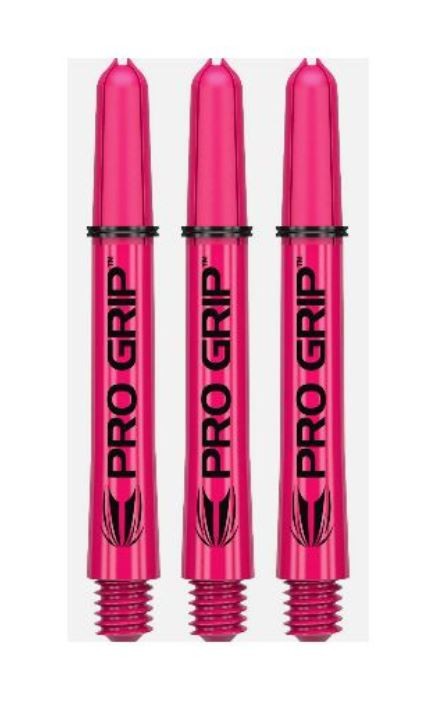 Target pro Grip Darts Shafts Pink Intermediate 41mm 3er Set