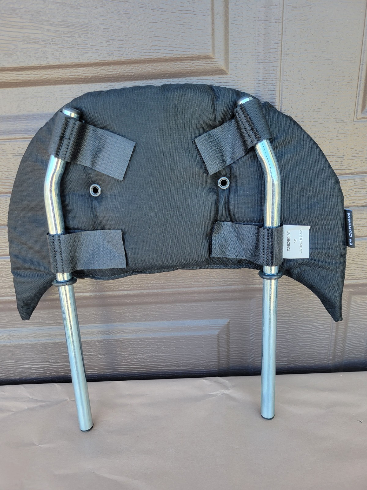 NEW Convaid Size 12 Headrest Extension Head Rest Black HeadRest Cruiser Ez Rider
