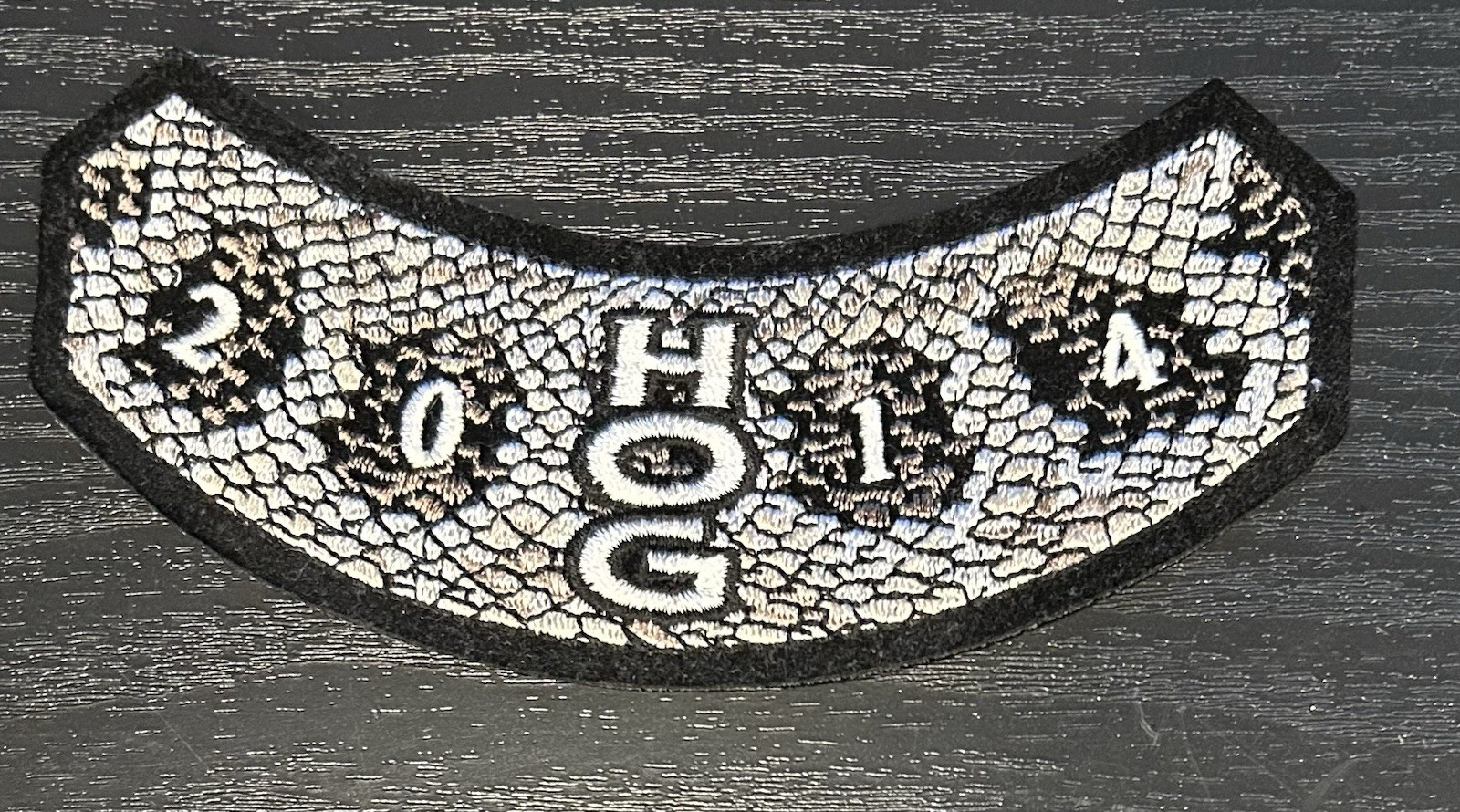 Harley-Davidson HOG 2014 Curved Embroidered Patch