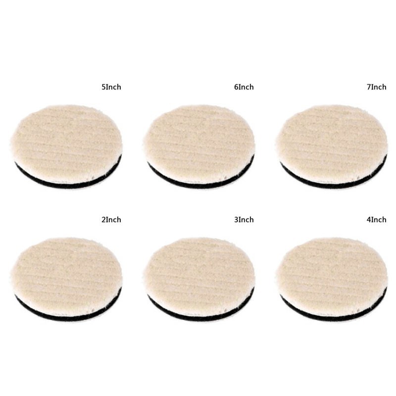 Achieve Great Results with This Pro Quality Woolen Buffing Sponge Polishing Pad