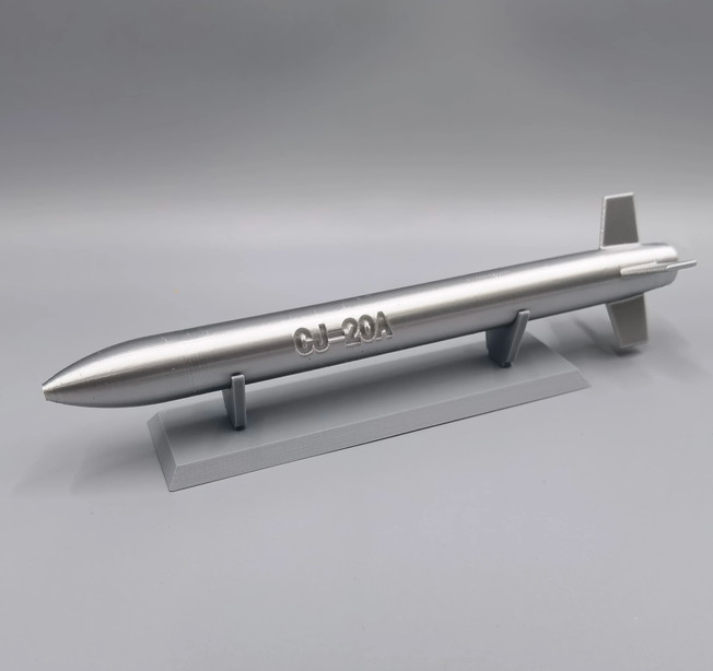 16cm CJ20A Long Sword Supersonic Cruise Missile 3D Printed Model