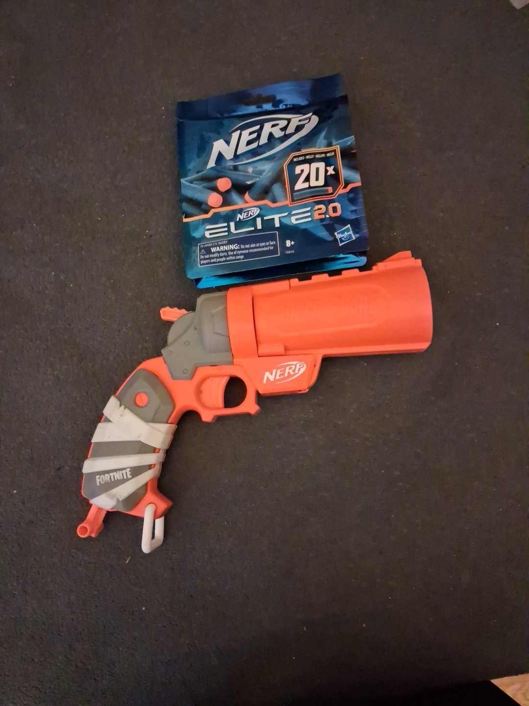 Nerf Fortnite series Flare MEGA Dart Blaster | Hasbro