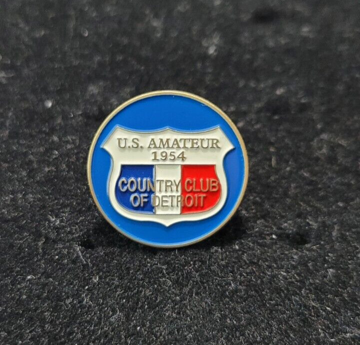 RARE 1954 US Amateurs Golf Ball Marker Arnold Palmer Country Club of Detroit