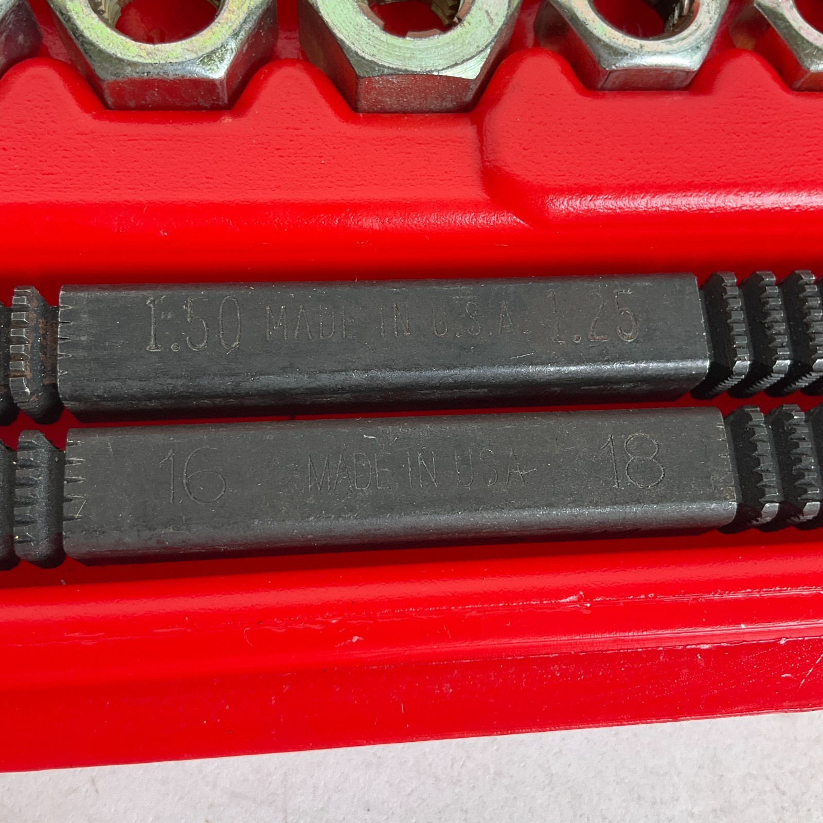 Snap On Tools RTD48 48 Piece Master Rethreading Set Fractional Metric