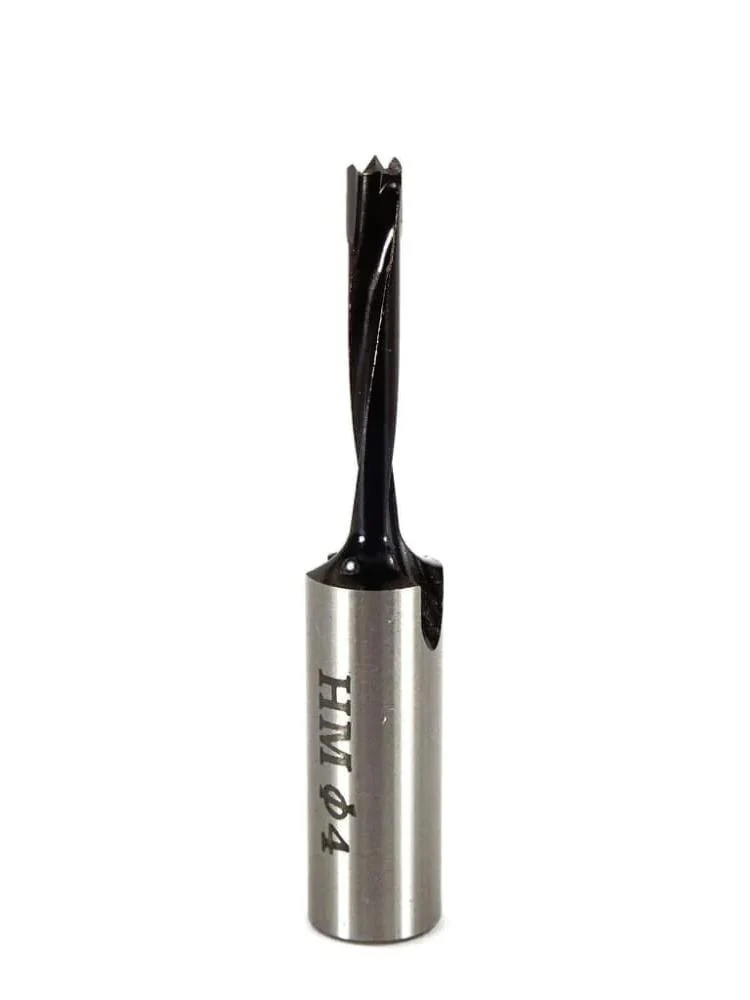 Whiteside DB4-57 Right Hand Brad Point Dowel Drill 4mmCD, 57mmOAL