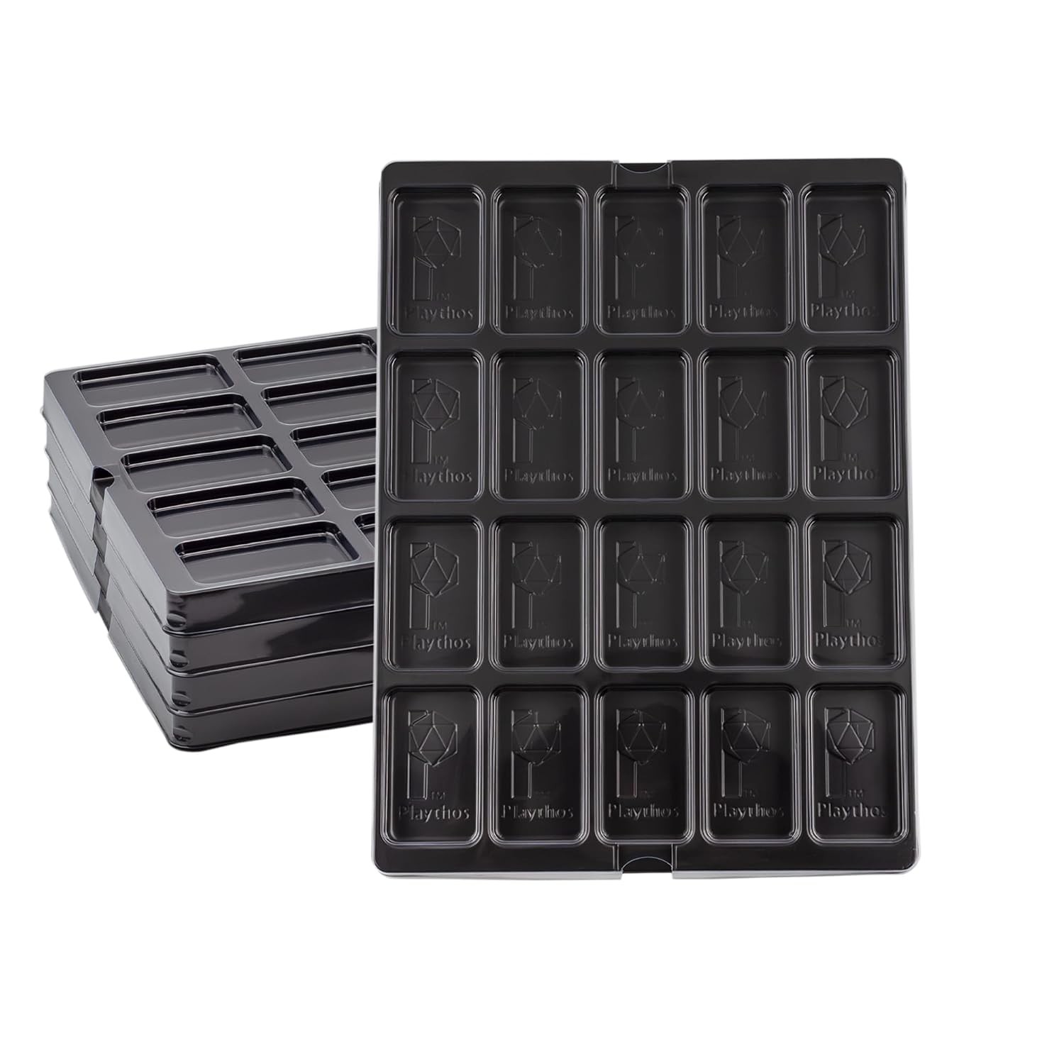 War Game and Board Game Storage Trays 5-Pack Game Piece Counter Organizer