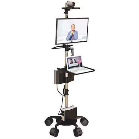 Afc Industries Mpc_200_84_Lp_1F_2C_00_Hs0_01 Laptop And Monitor Cart, 84" H X