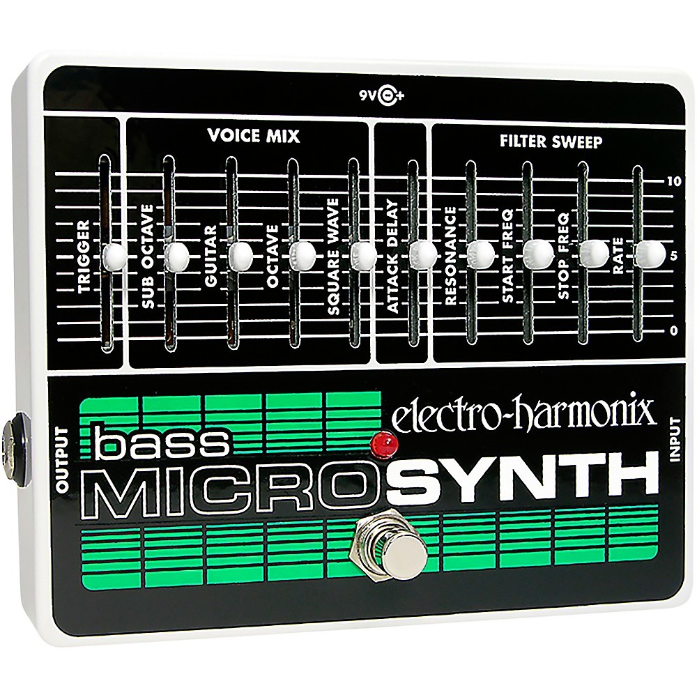 ElectroHarmonix Bass MicroSynth Effects Pedal