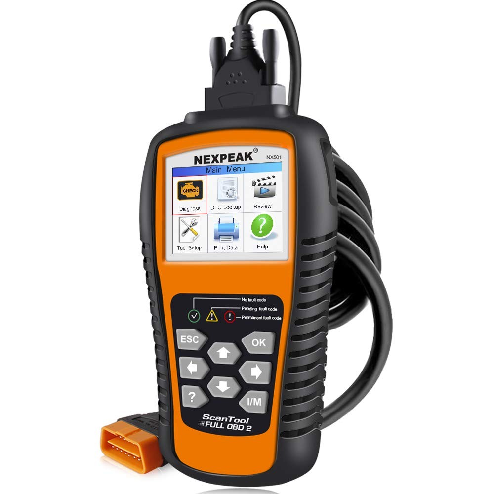 OBD2 Scanner NX501 Enhanced Auto Code Reader Diagnostic Tool Vehicles 1996+