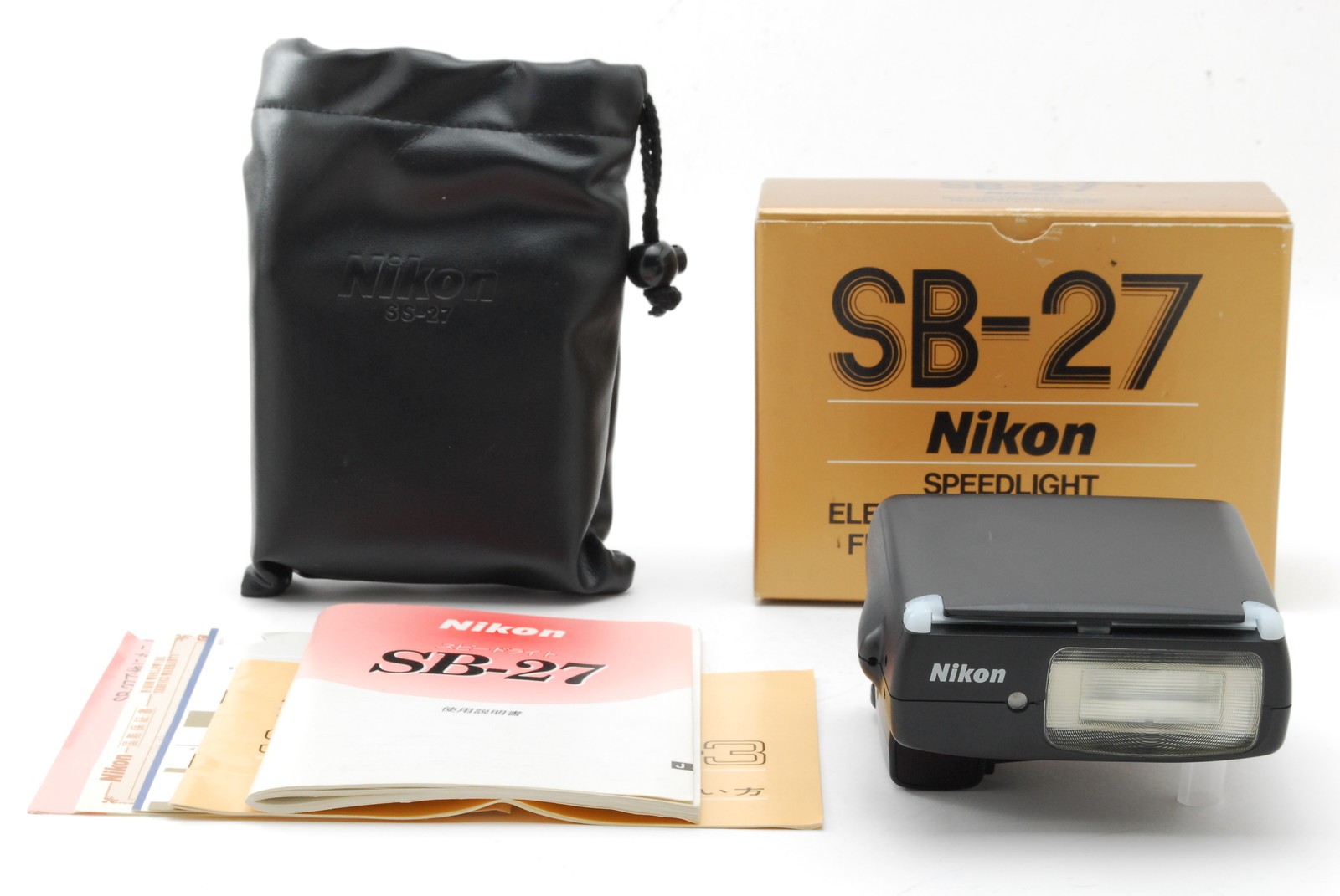 [Top MINT] Nikon Speedlight SB-27 Shoe Mount Flash From JAPAN
