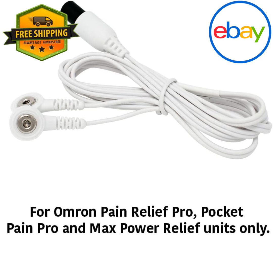 Omron TENS Unit Lead Wires Premium Quality Replacement