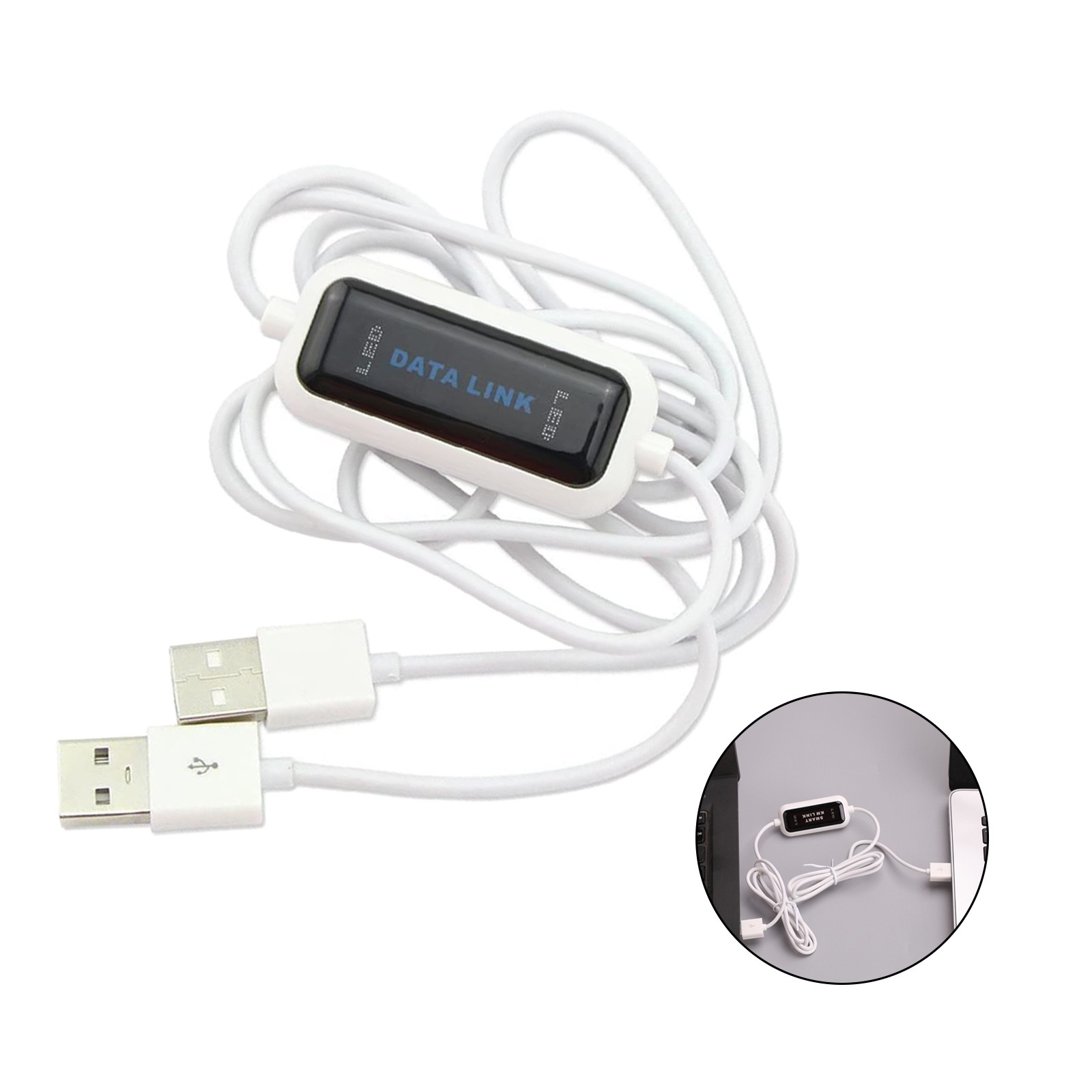 High Speed USB Pc to Pc Online Share Sync Link Net Direct Data File Transfer #