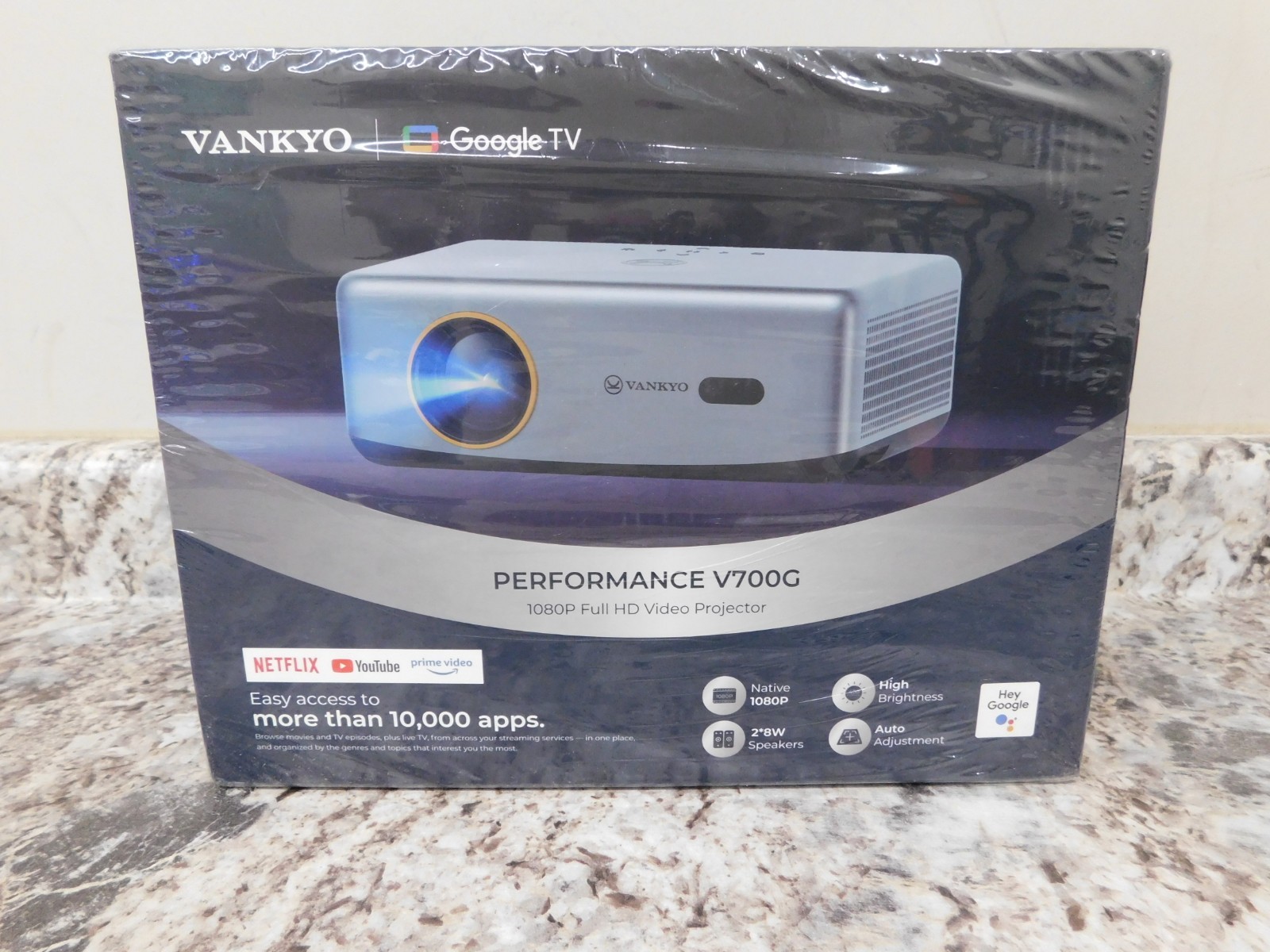 VANKYO Performance V700G Native 1080P Projector, Full HD 5G, Built-in Streaming