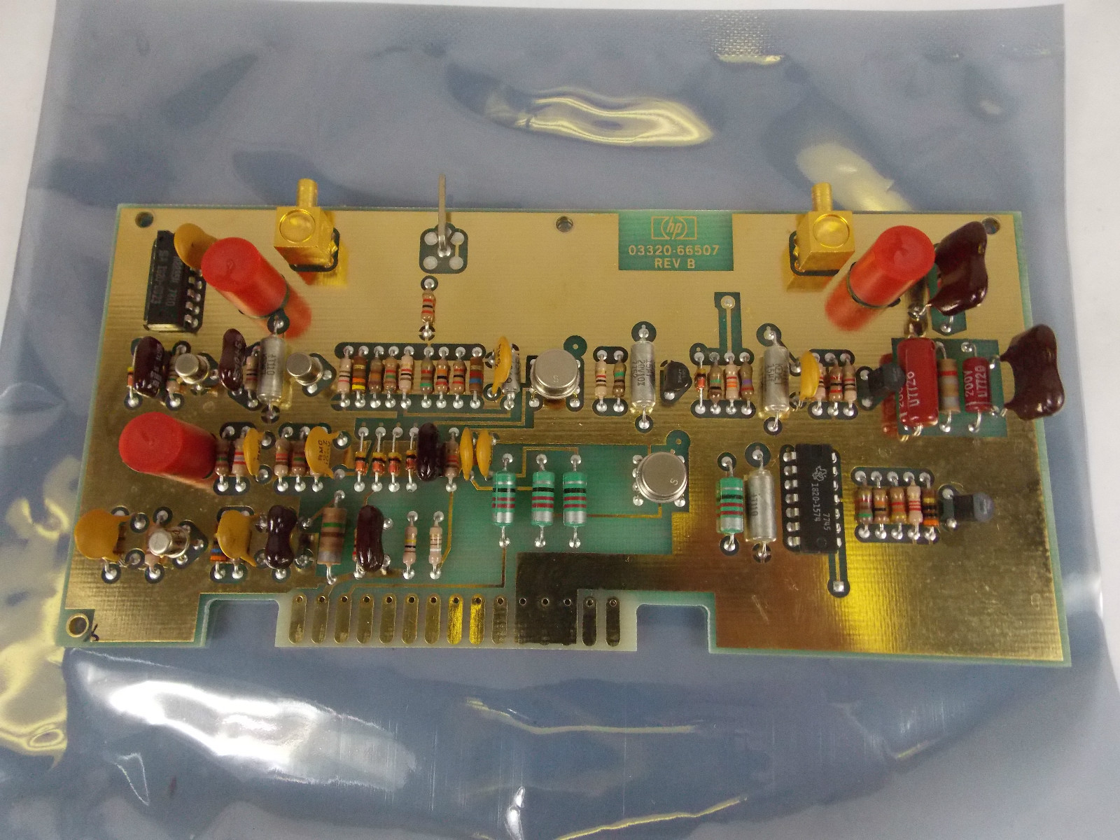 HP AGILENT 3320B FREQUENCY SYNTHESIZER STANDARD CIRCUIT BOARD P/N 03320-66507