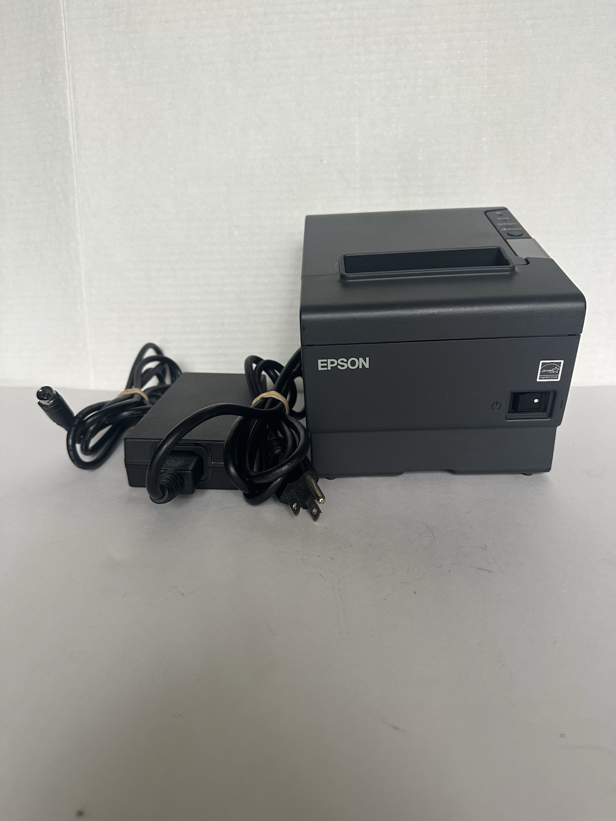 EPSON TM-T88IV M129H USB INTERFACE THERMAL RECEIPT PRINTER BLACK W/ AC ADAPTER