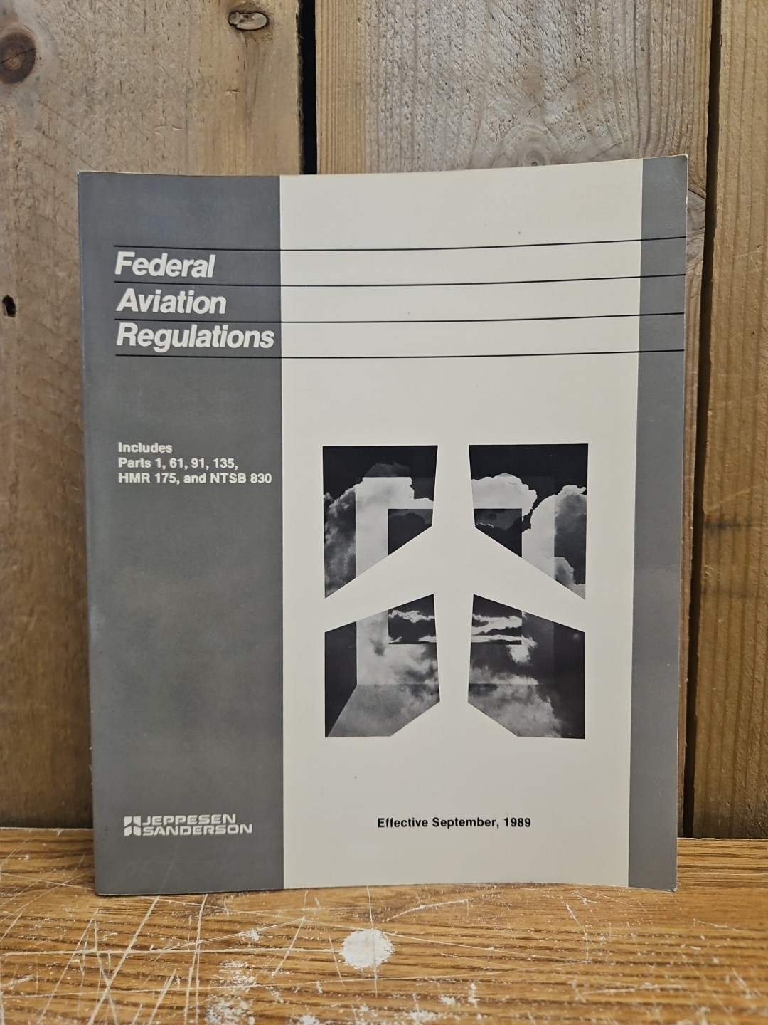 Federal Aviation Regulations Book Effective September 1989
