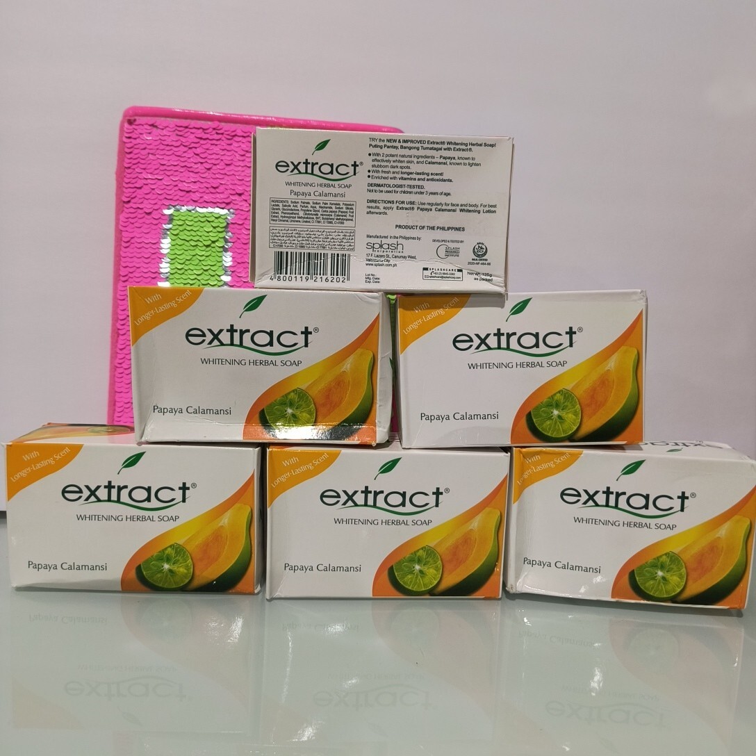Extract Whitening Herbal Soap pack of 6
