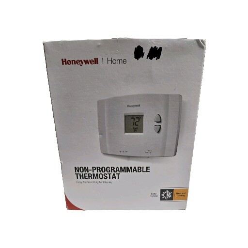 Honeywell Non-Programmable Thermostat #RTH111B1016 Heat/Cool Auto/On Fan Digital