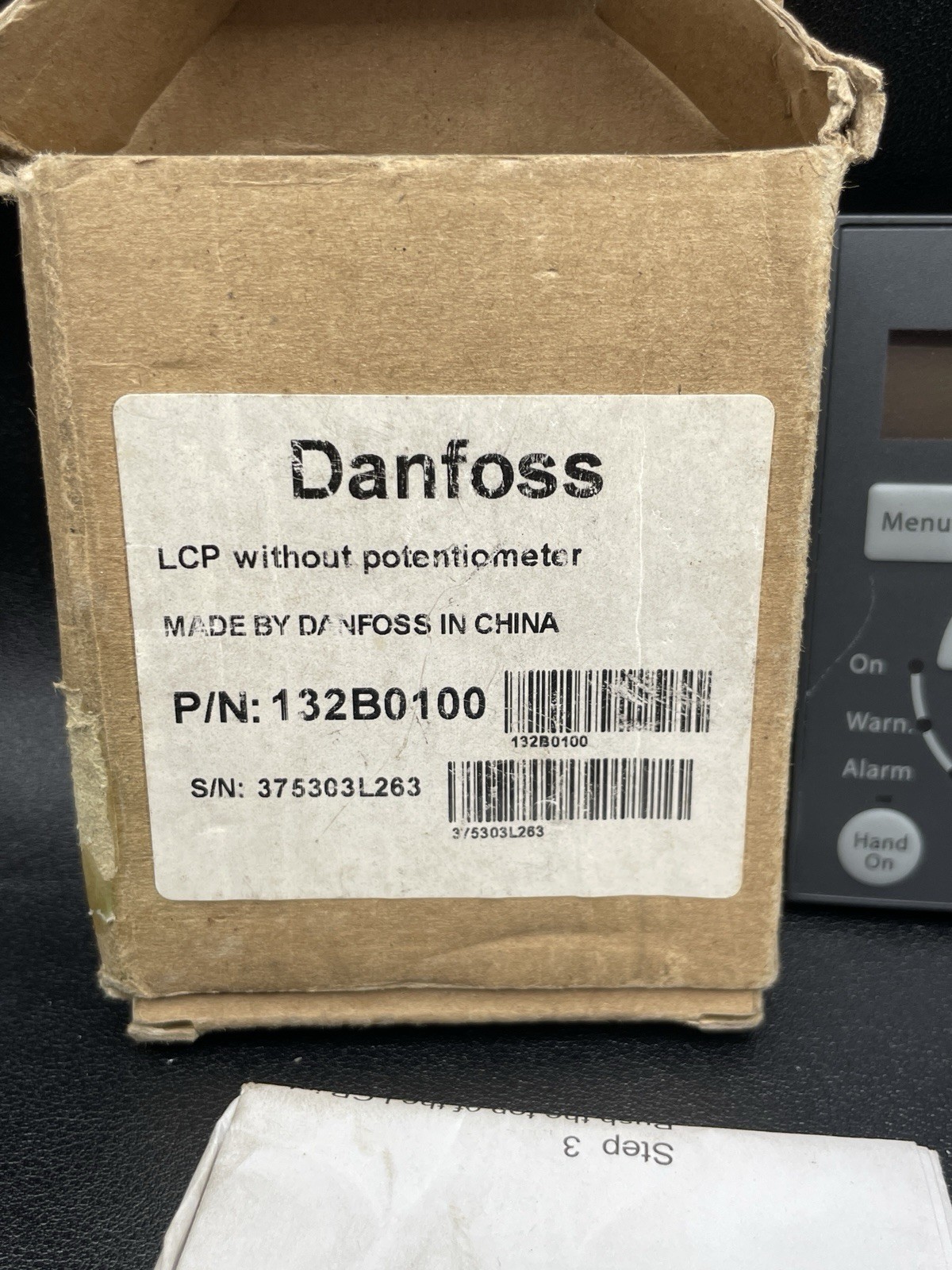 Danfoss LCP11 Control Panel - Model 132B0100