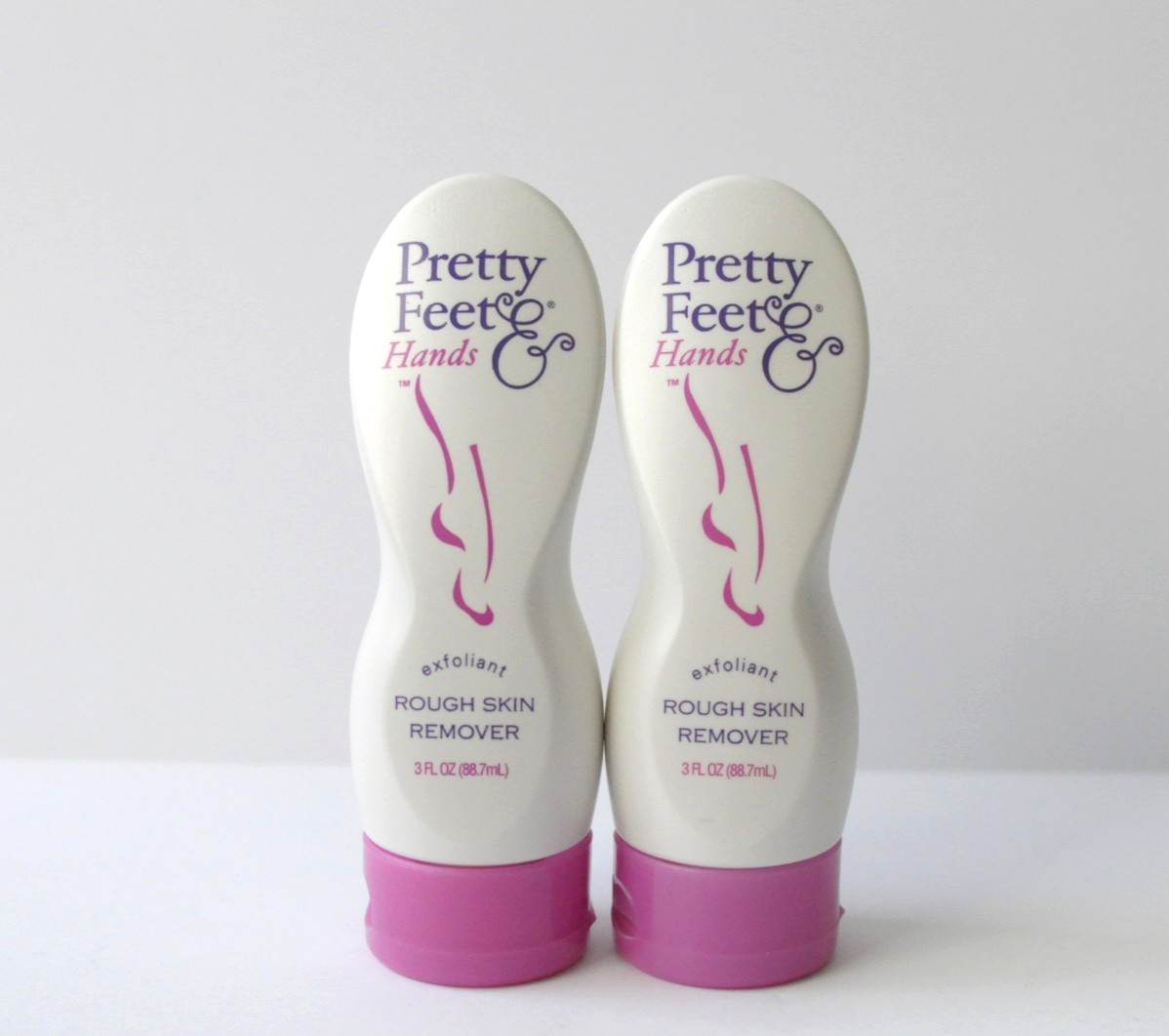 Pretty Feet and Hands Exfoliant Rough Skin Remover 3 oz Lot of 2 07/2028
