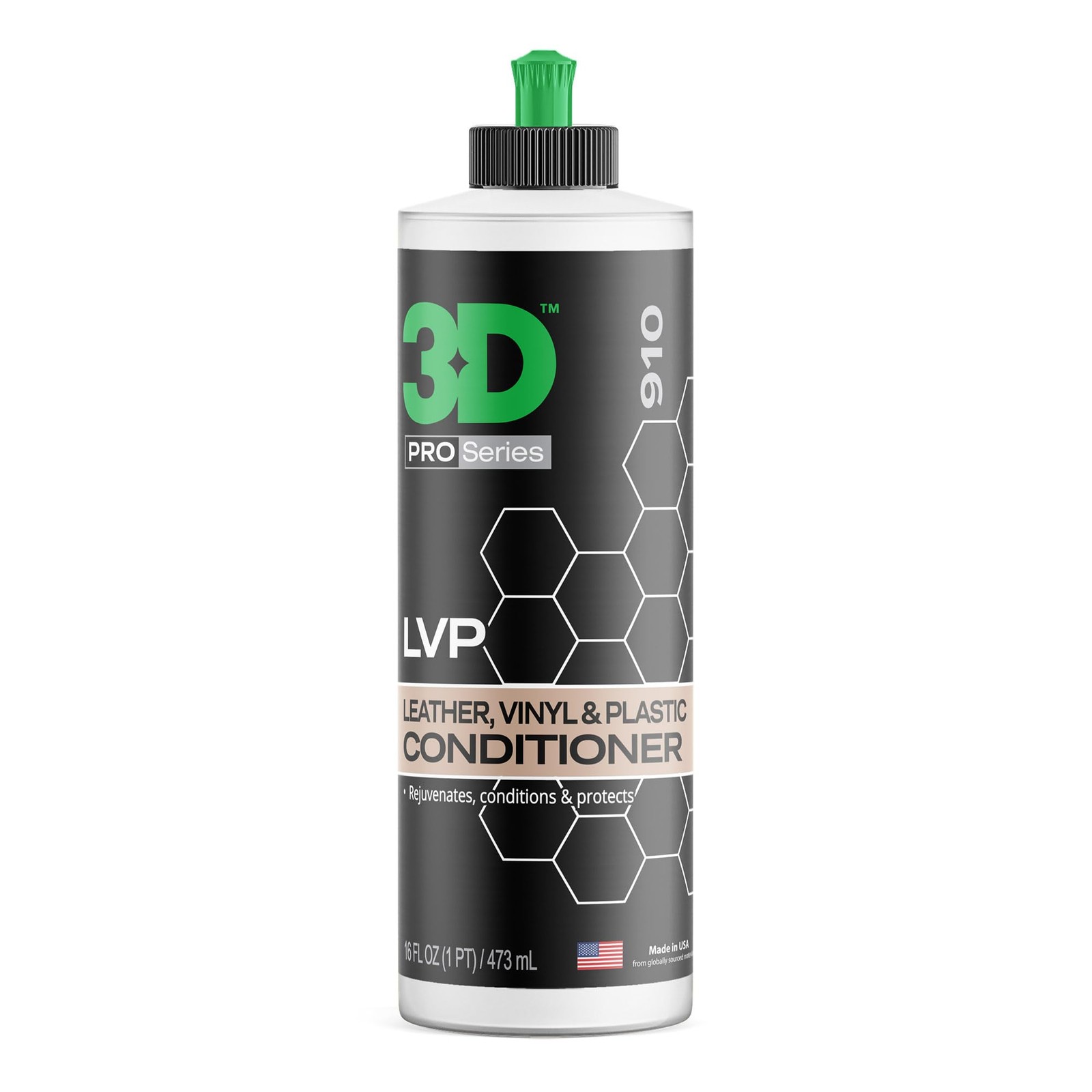 3D Leather, Vinyl & Plastic Conditioner | Restores, 16 Fl Oz (Pack of 1)
