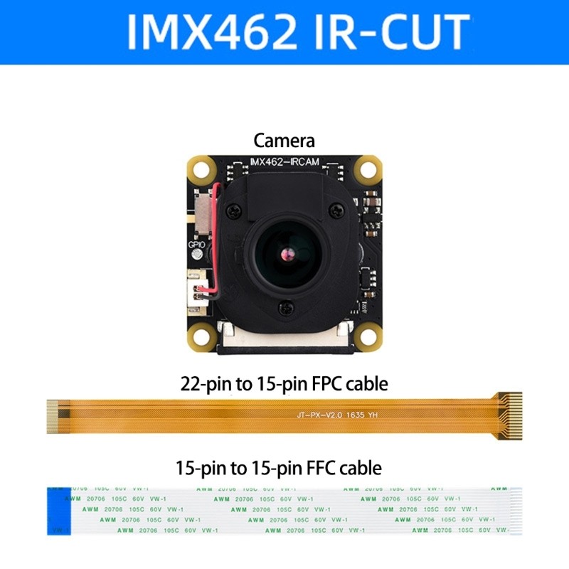 2MP IMX462 Full Color Camera Module Development Board Industrial Application