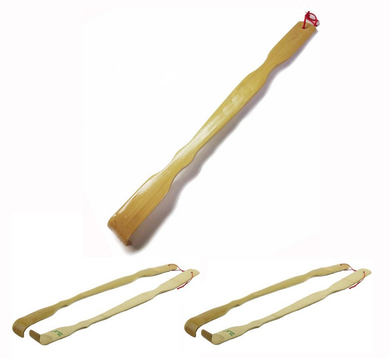 5 Pack Extra Long Bamboo Wood Backscratcher Back Scratcher 17 inches S-3665x5