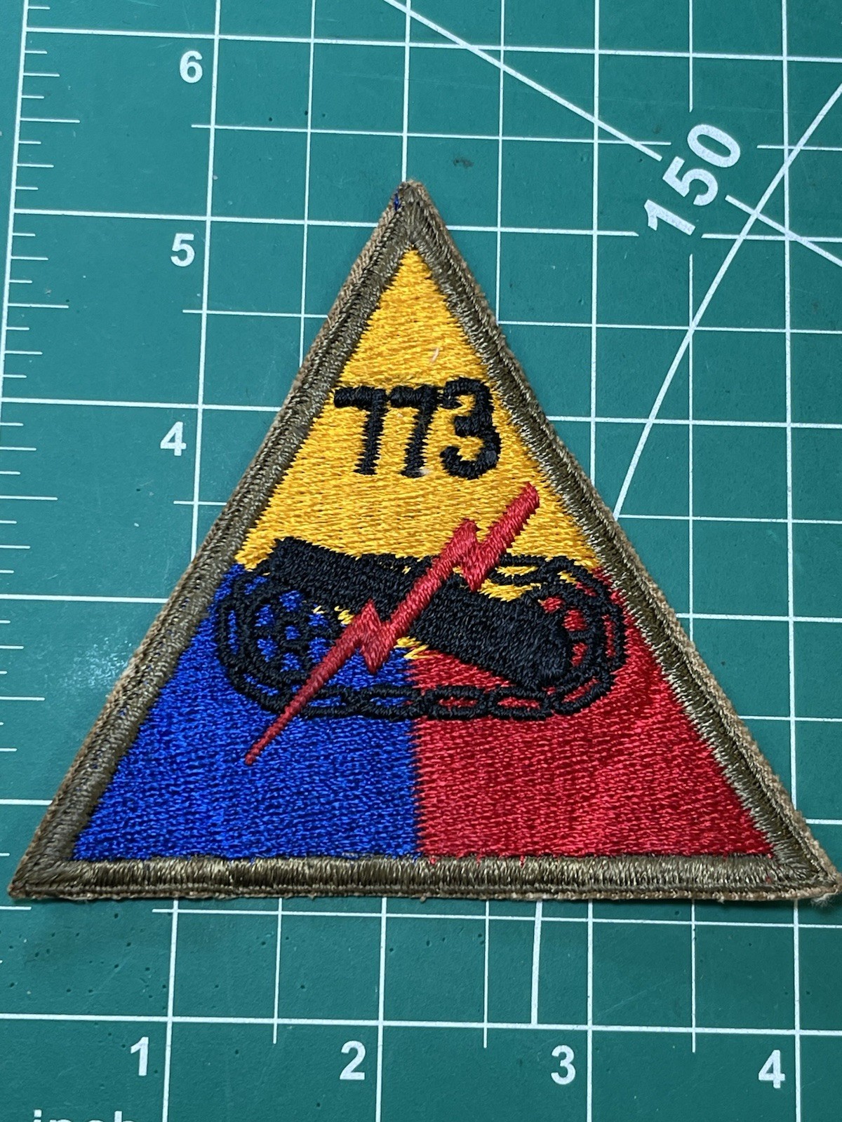 WWII Era 773rd Armored Patch