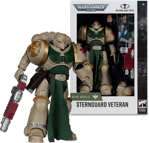 McFarlane - Warhammer 40K - Space Marine - 7" Sternguard Veteran Action Figure [