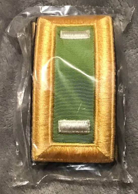 US Army 1st LT Female Women's Army Corps WAC Shoulder Boards Straps V 2