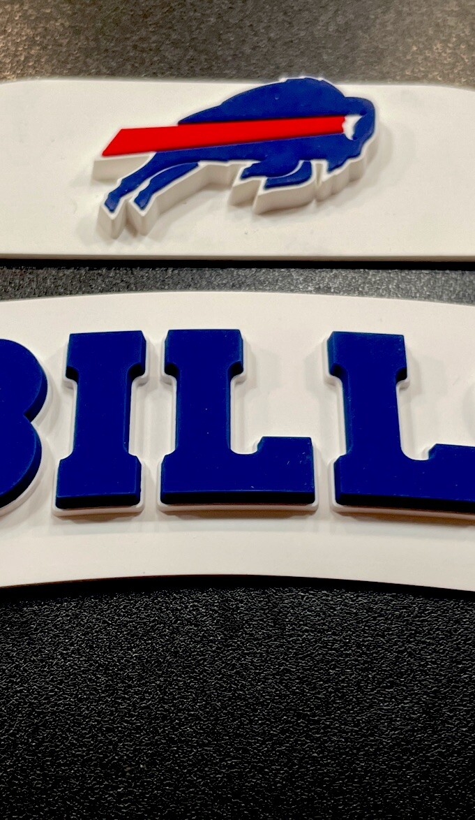 3D Bumpers - Bills Flex Set for a Full Size Helmet