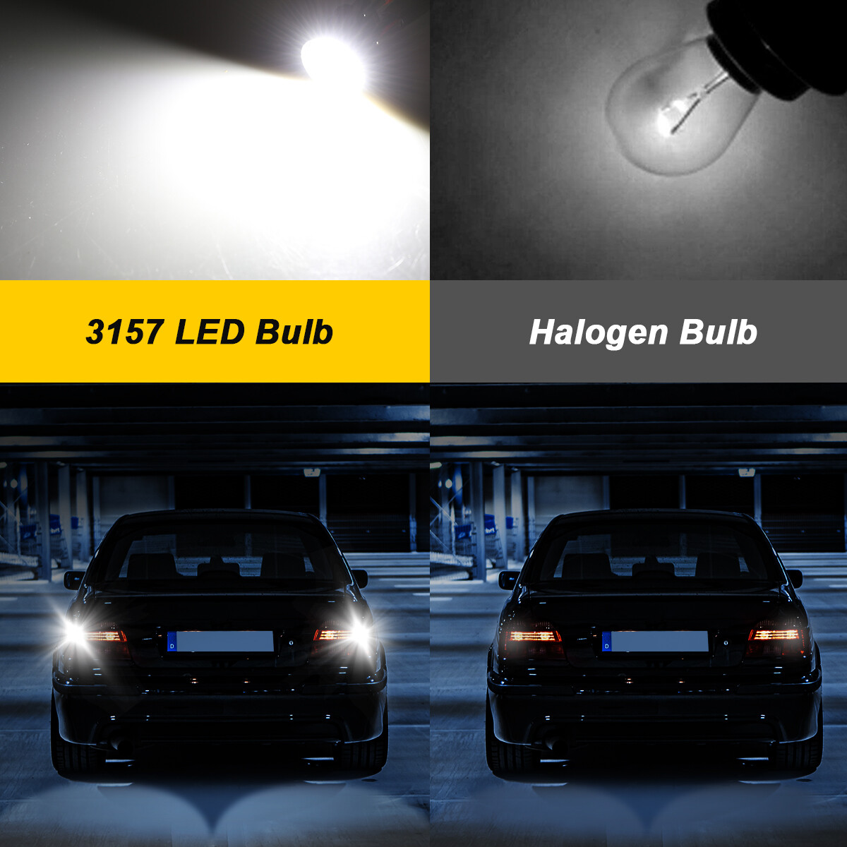 2X 3157 LED Backup Reverse Light Bulb White For Dodge Ram 1500 2500 3500