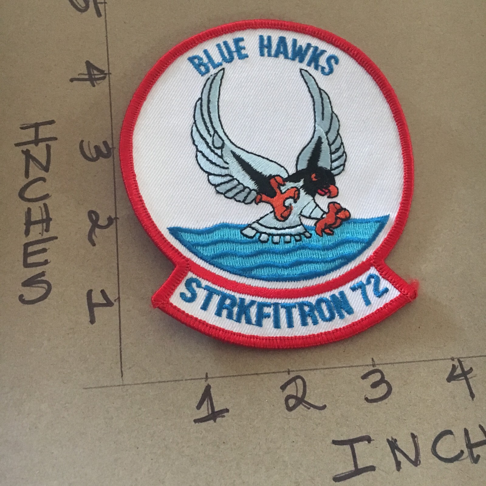 US Navy Strike Fighter Squadron 72 Strkfitron 72 Patch 4/22/25