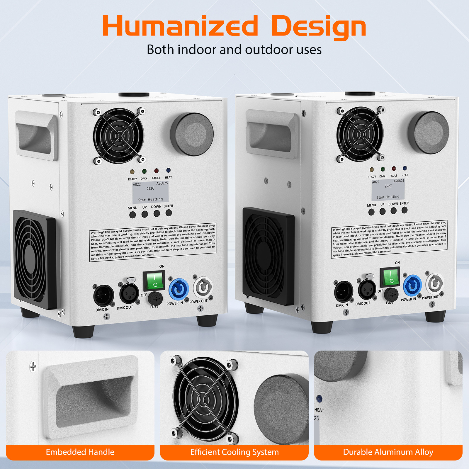 NEW Cold Spark Machine 1200W Firework Machine Stage Effect DMX for DJ Wedding US