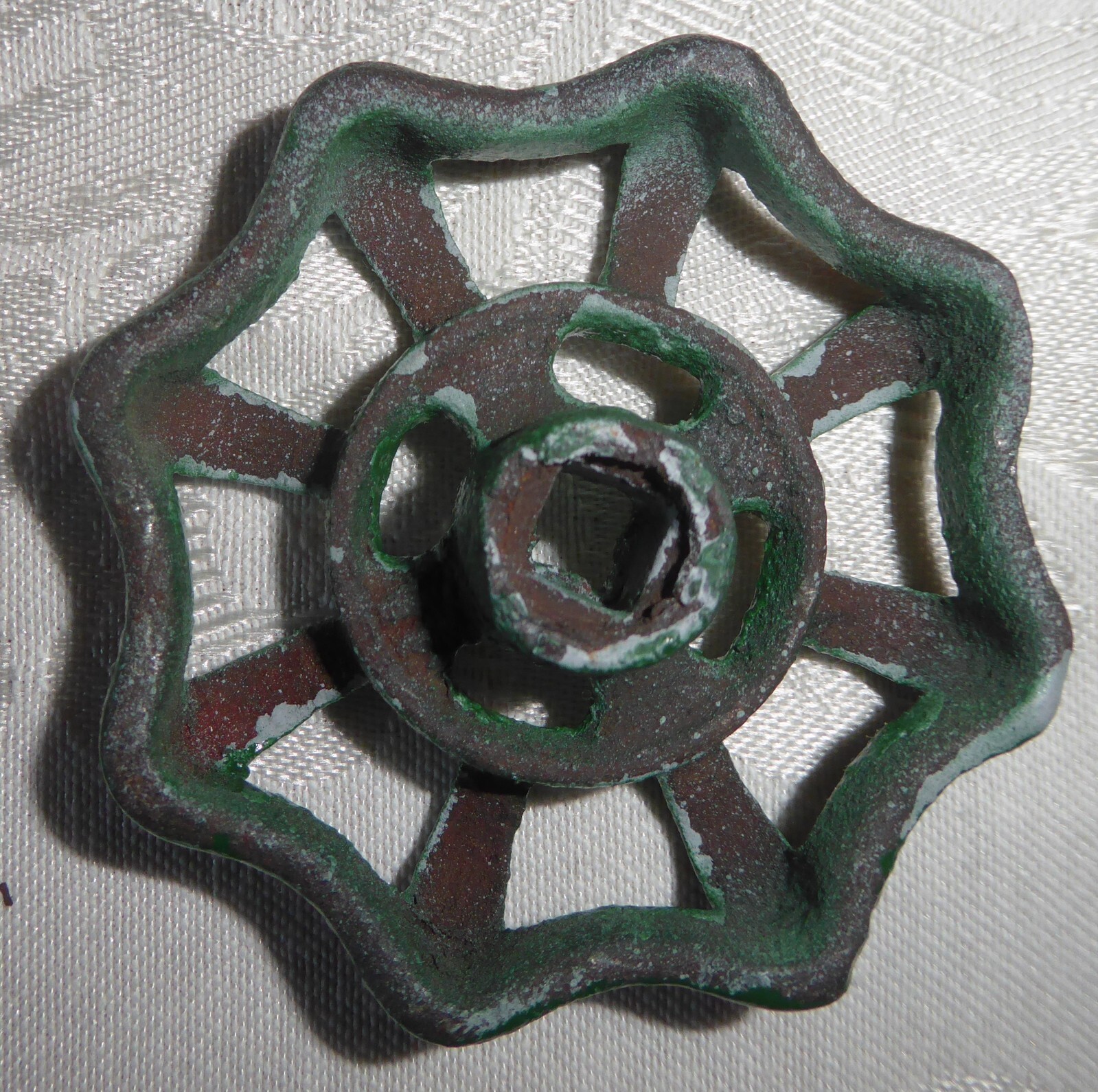 Vintage Valve Handle - Green