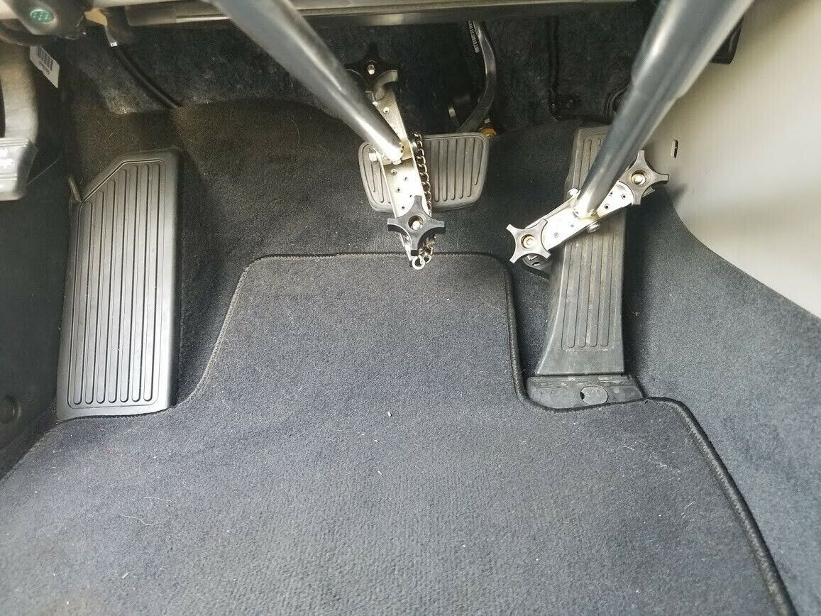 Driving Aid hand Controls for Automatic Car. Disability Handicapped - SCI