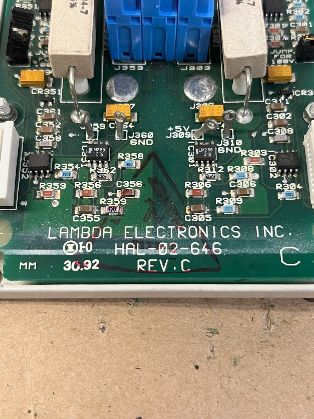 Lambda HAL-02-646 Circuit Board