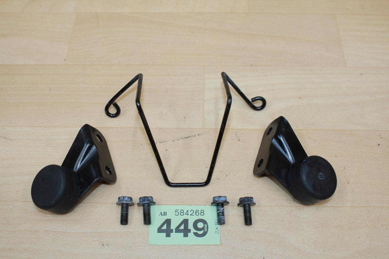 Kawasaki ZX10 B Front Fuel Tank Mounts & Wiring Guide Oem 1989 - 1991 Tomcat