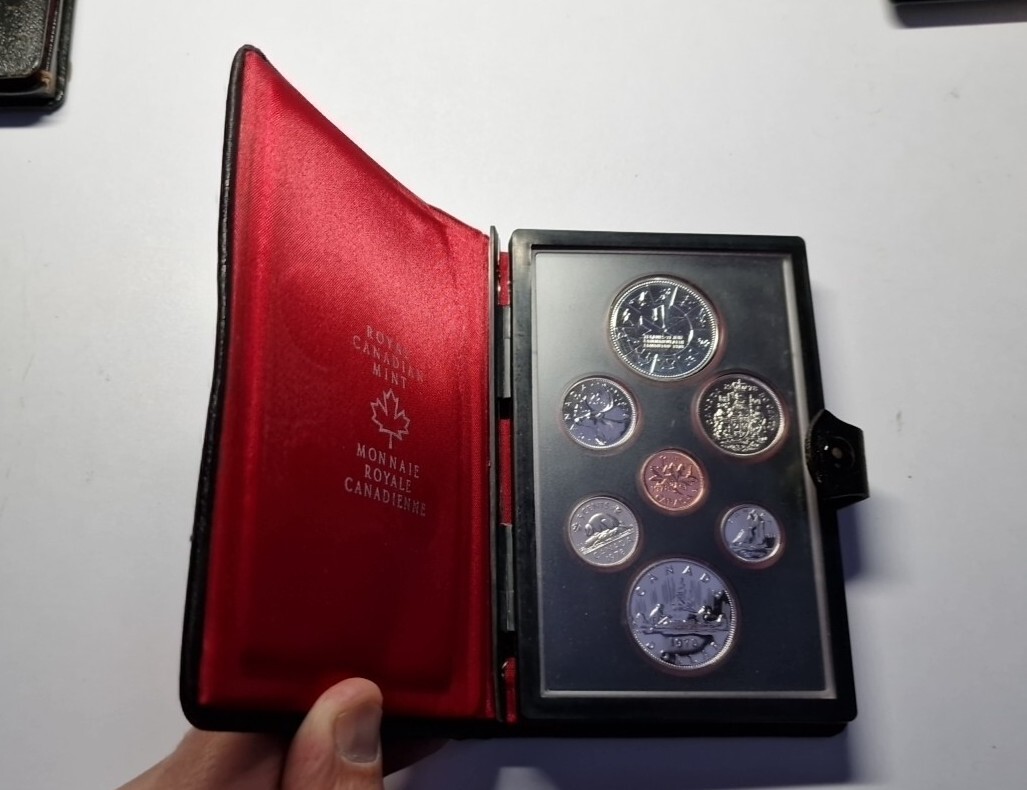 1 Cent - 1 Dollar Silver 1978 Excellent Condition Coins Set Canada 🇨🇦
