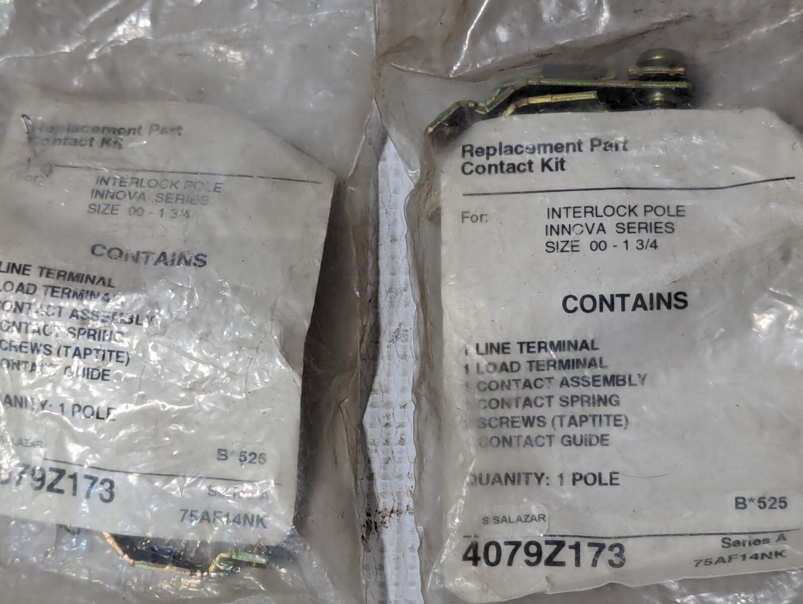 Furnas 4079Z173 Replacement Contact Kit