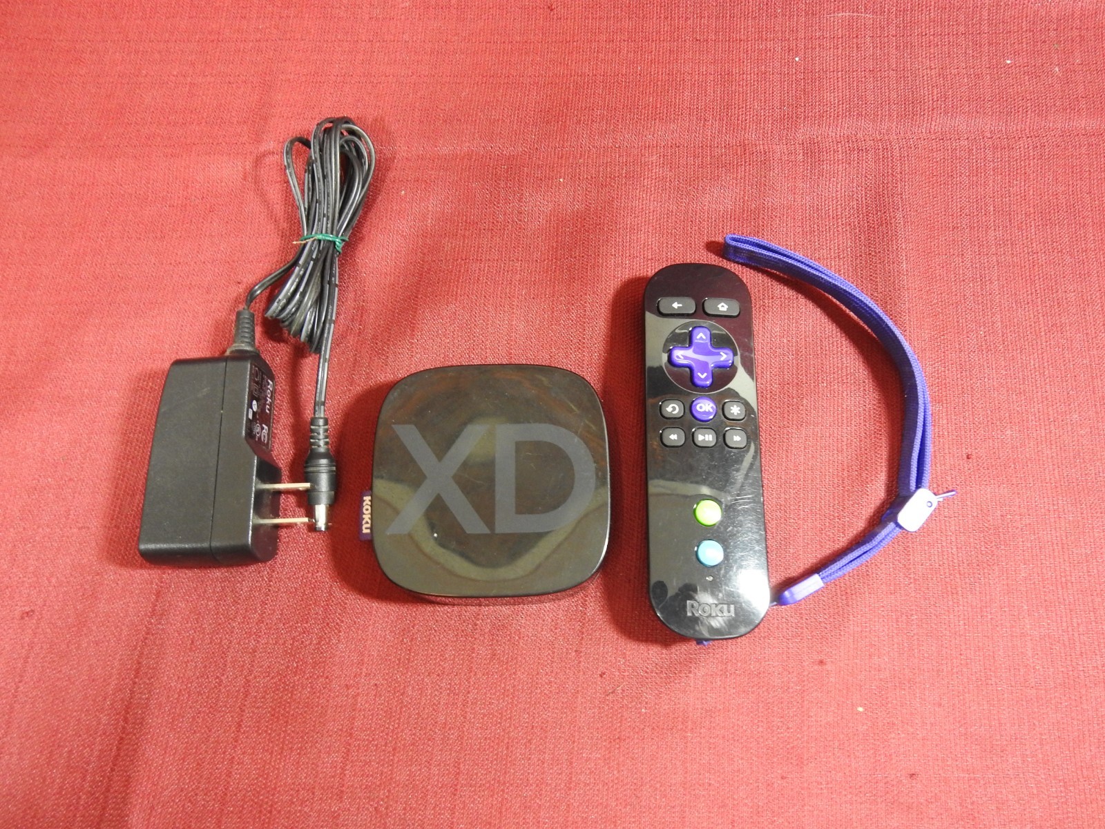 ROKU 2 XD 3050X W/ REMOTE & AC ADAPTER GOOD CONDITION TESTED!