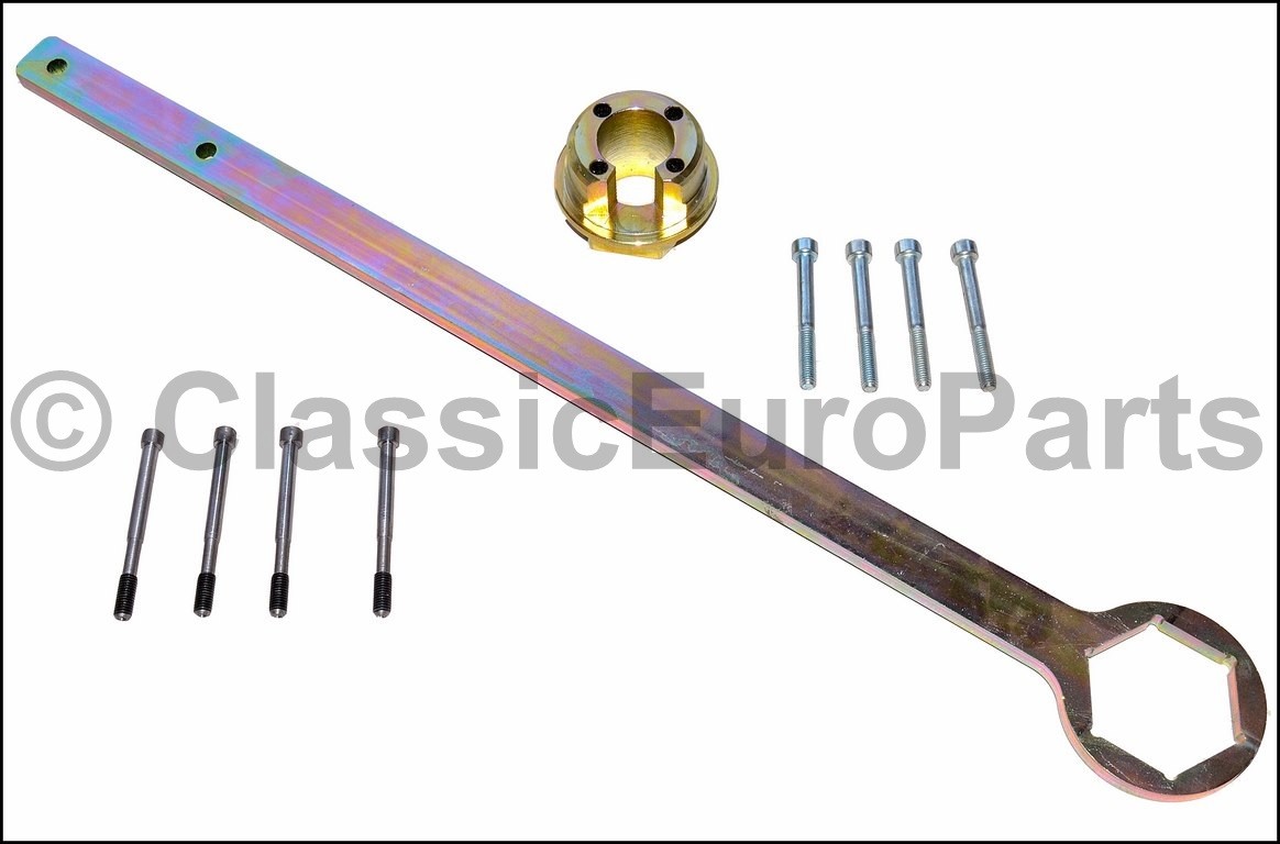Crankshaft pulley locking tool VW Audi TDI Diesel 3 4 5 6 cylinders